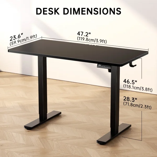CHITOOMA Electric Standing Desk - Adjustable Height - Image 2