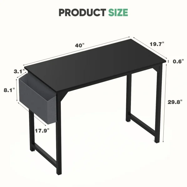 Modern Office Desk | ZUNMOS | Ergonomic Workspace - Image 2