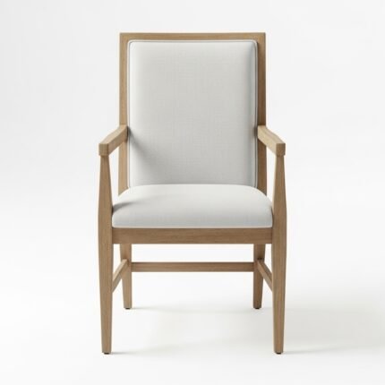 Lurvexa Contemporary Upholstered Dining Chair | Modern Farmhouse Side Chair